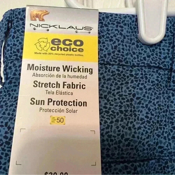 Jack Nicklaus Men's Mosaic Print Shorts 10" - Navy 40 NWT - Picture 6 of 8